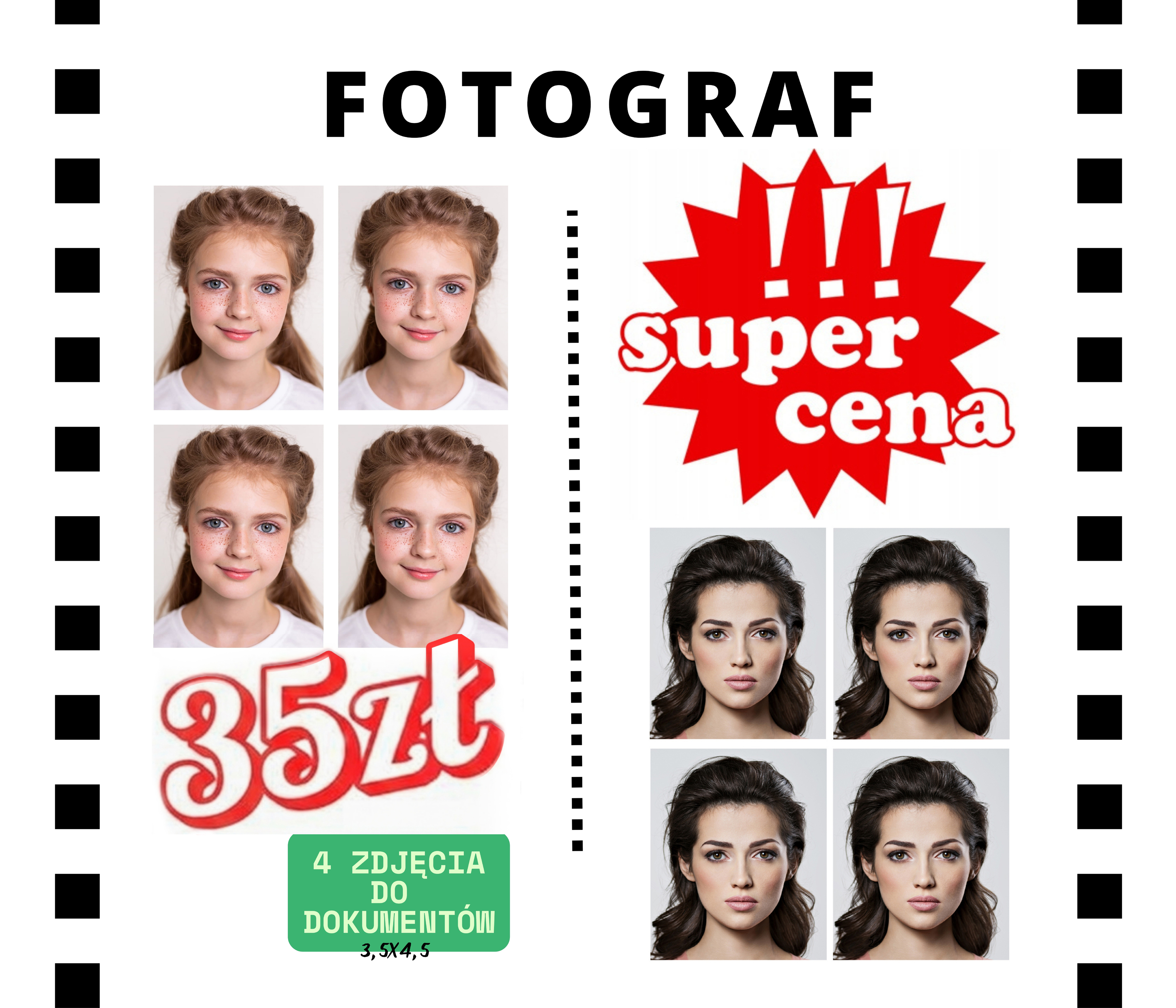 WIZY , KARTY MIEJSKIEJ , PRAWA JAZDY , DOWODU OSOBISTEGO , KARTY POBYTU , LEGITYMACJI SZKOLNEJ I STUDENCKIEJ, PASZPORT ZDJĘCIA DO DOKUMENTÓW - Marzena Gierasimowicz FOTO STUDIO 156